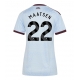 Aston Villa Ian Maatsen #22 Replike Rezervni Dres za Ženska 2026-27 Kratak Rukav